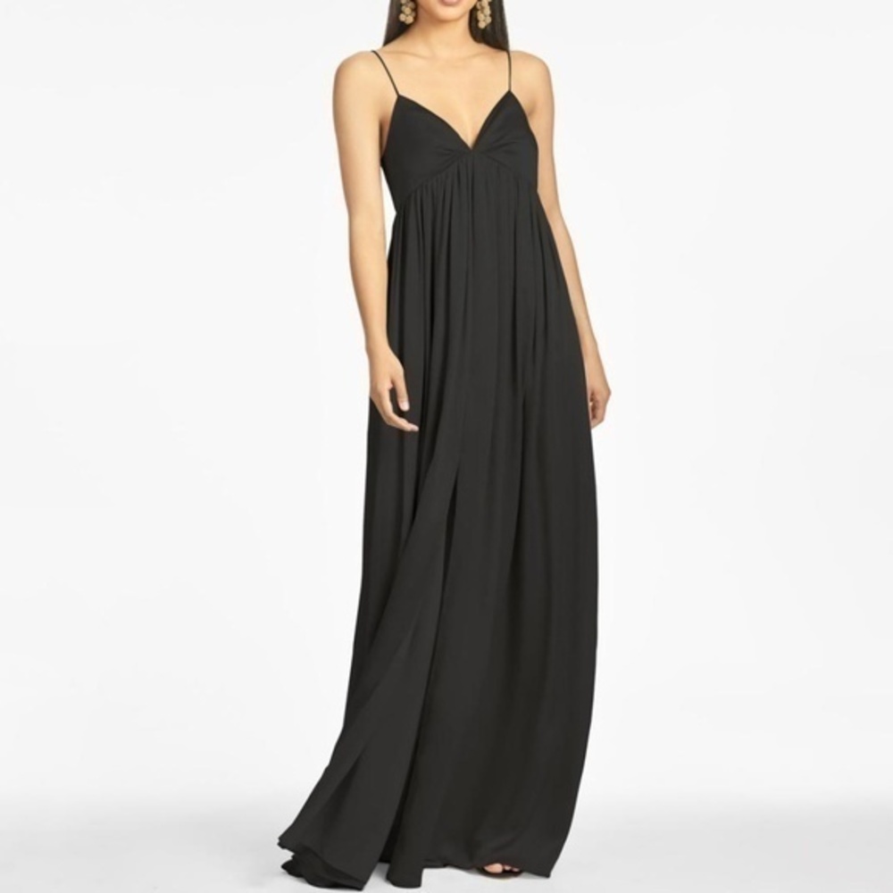 Sachin & Babi. Jessica Gown in Black.